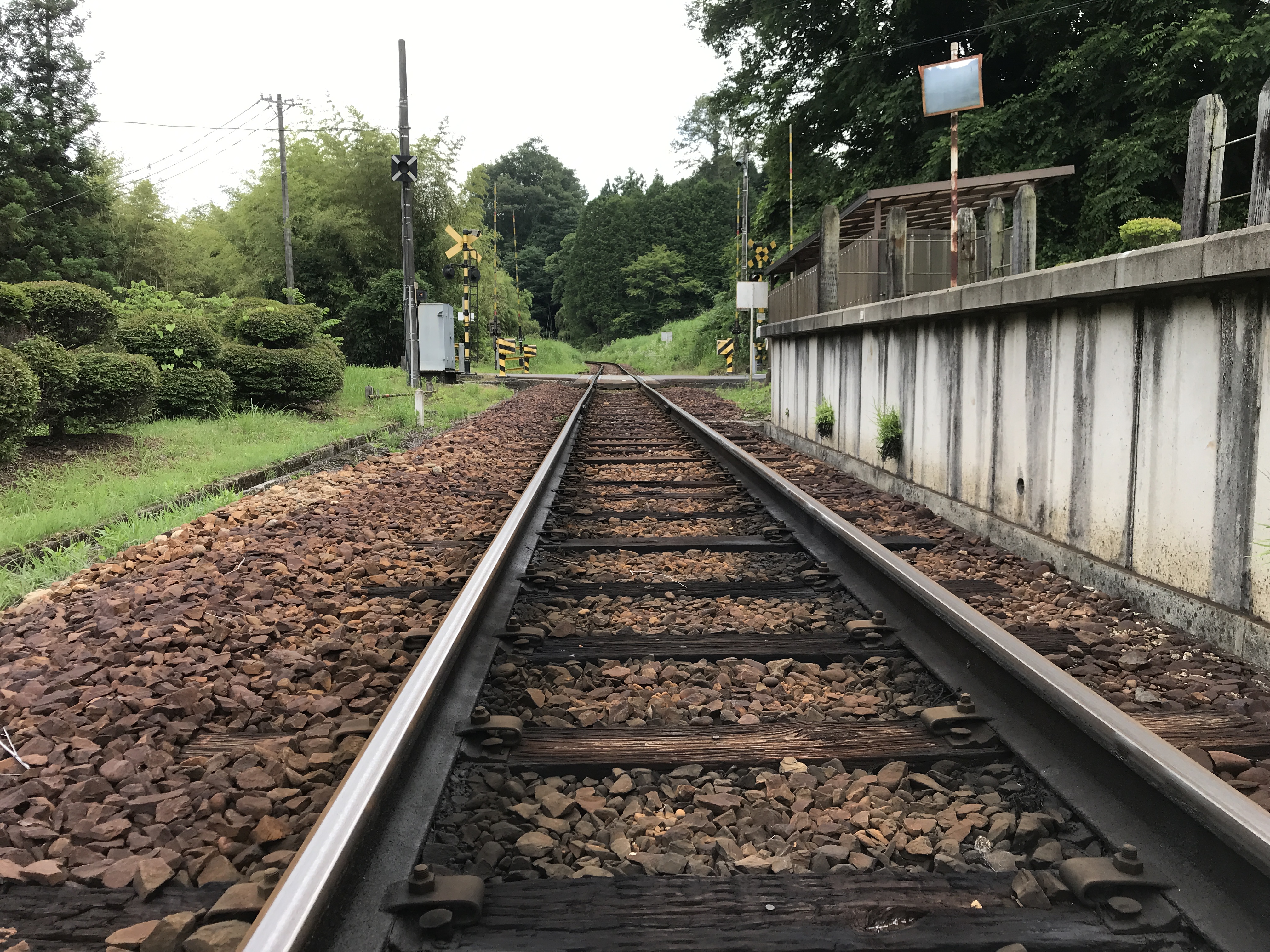明知鉄道明知線飯沼駅