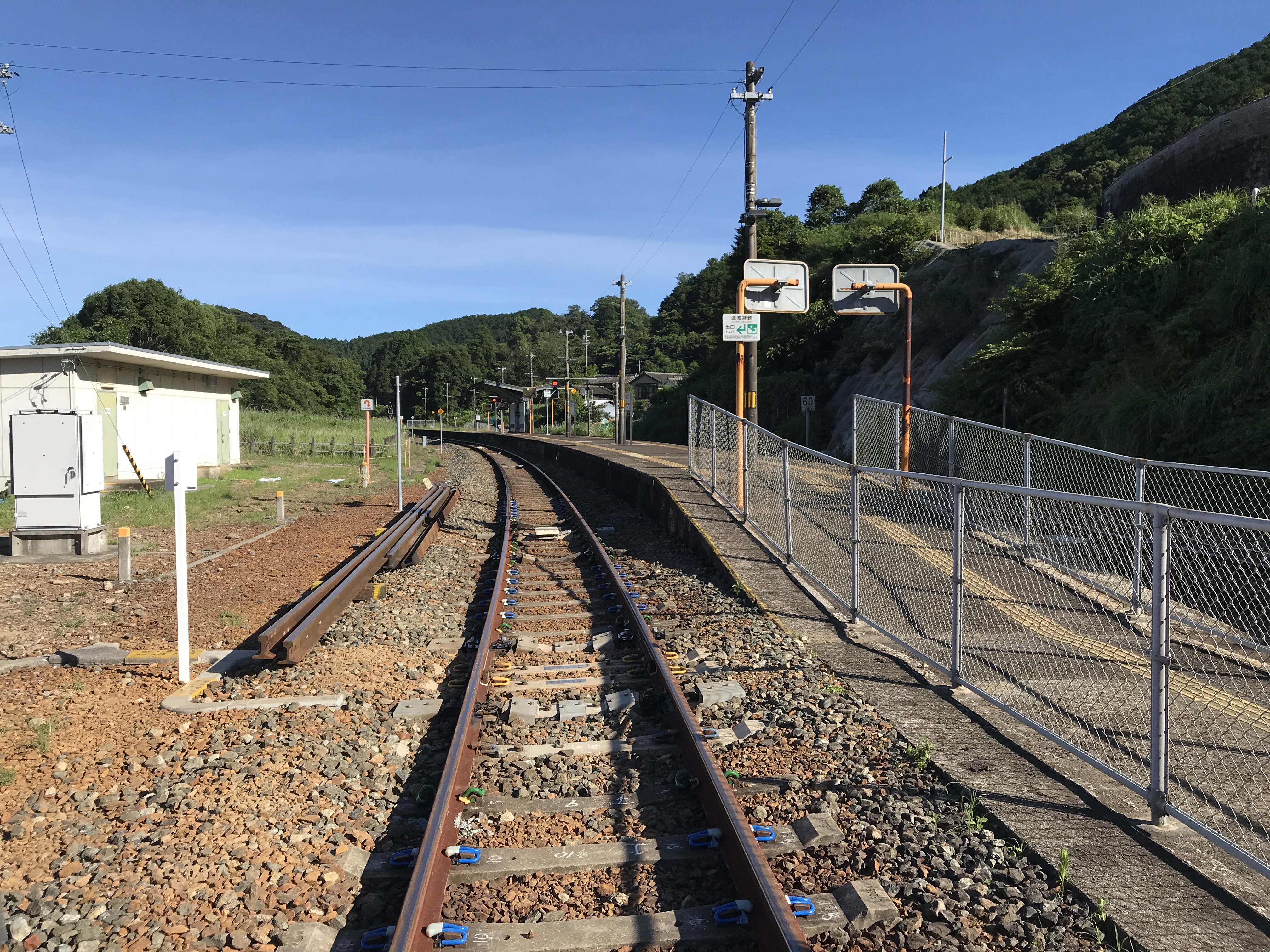 紀勢本線新鹿駅
