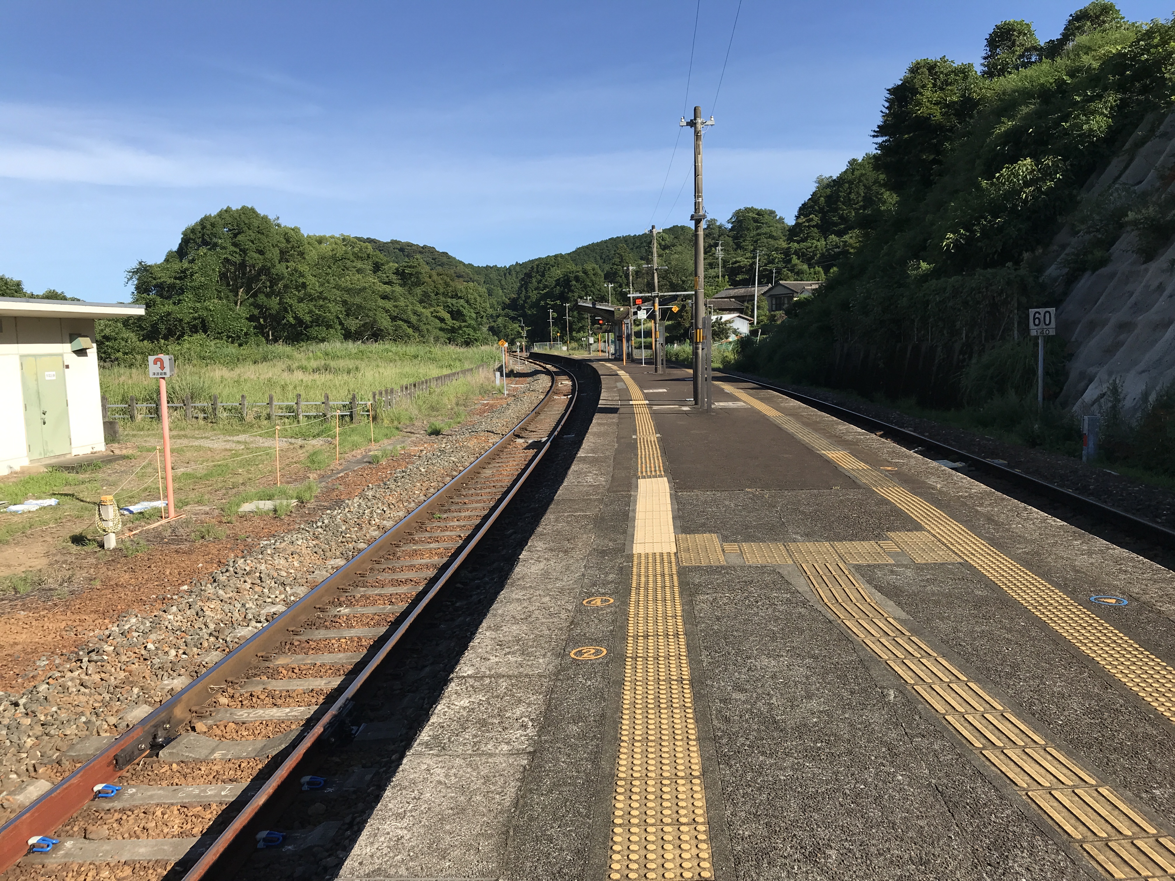 紀勢本線新鹿駅