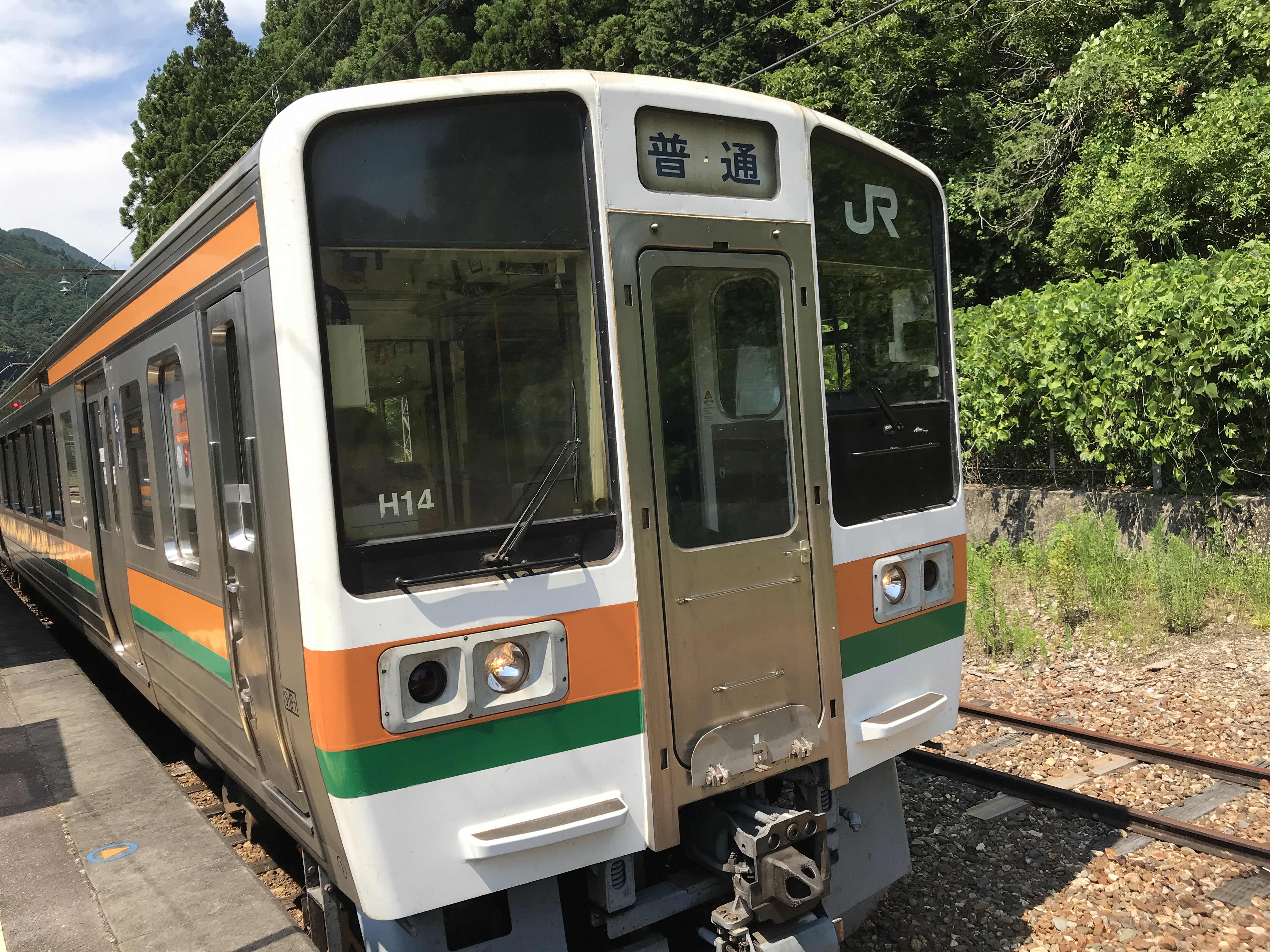 飯田線三河川合駅