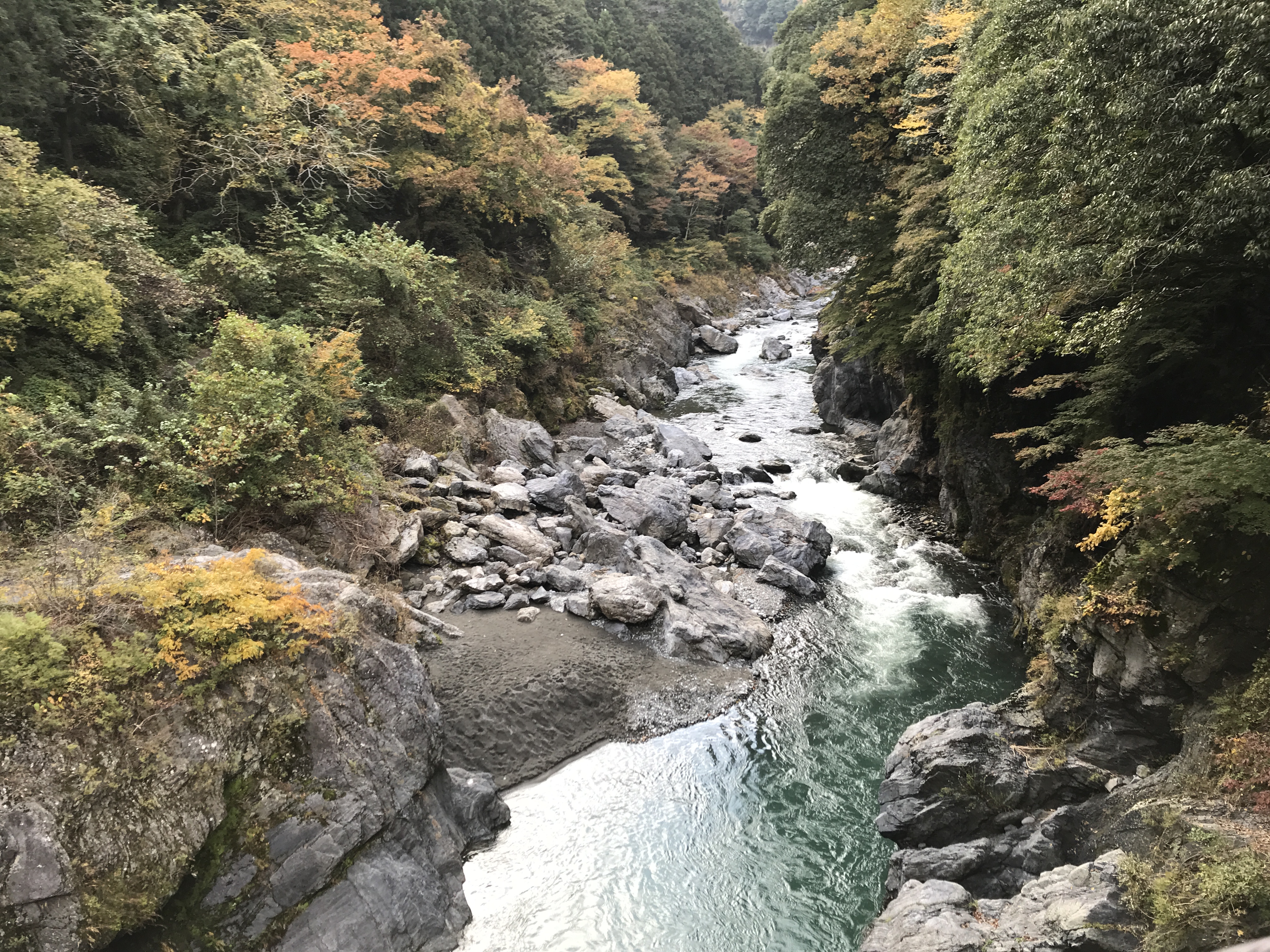 鳩ノ巣渓谷