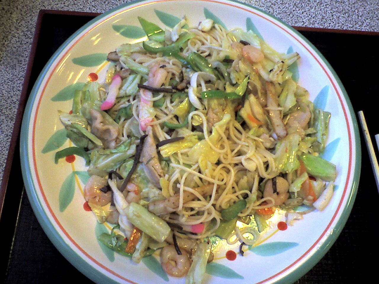 201006031923_山口県_ 焼きそうめん_道の駅きくかわ